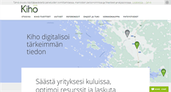 Desktop Screenshot of kiho.fi